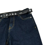 John Richmond Jeans tinta unita Set con Cintura Blu per Bambino RBA26019JE BLU JOHN RICHMOND 