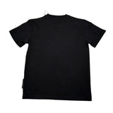 John Richmond T-Shirt tinta unita con Taschino Nero per Bambino RBA26031TS NERO JOHN RICHMOND 