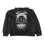 John Richmond Felpa tinta unita con Zip E Cappuccio Nero per Bambino RBA26077FE NERO JOHN RICHMOND 