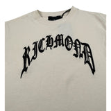 John Richmond T-Shirt tinta unita con Stampa Beige per Bambino RBA26087TS BEIGE JOHN RICHMOND 