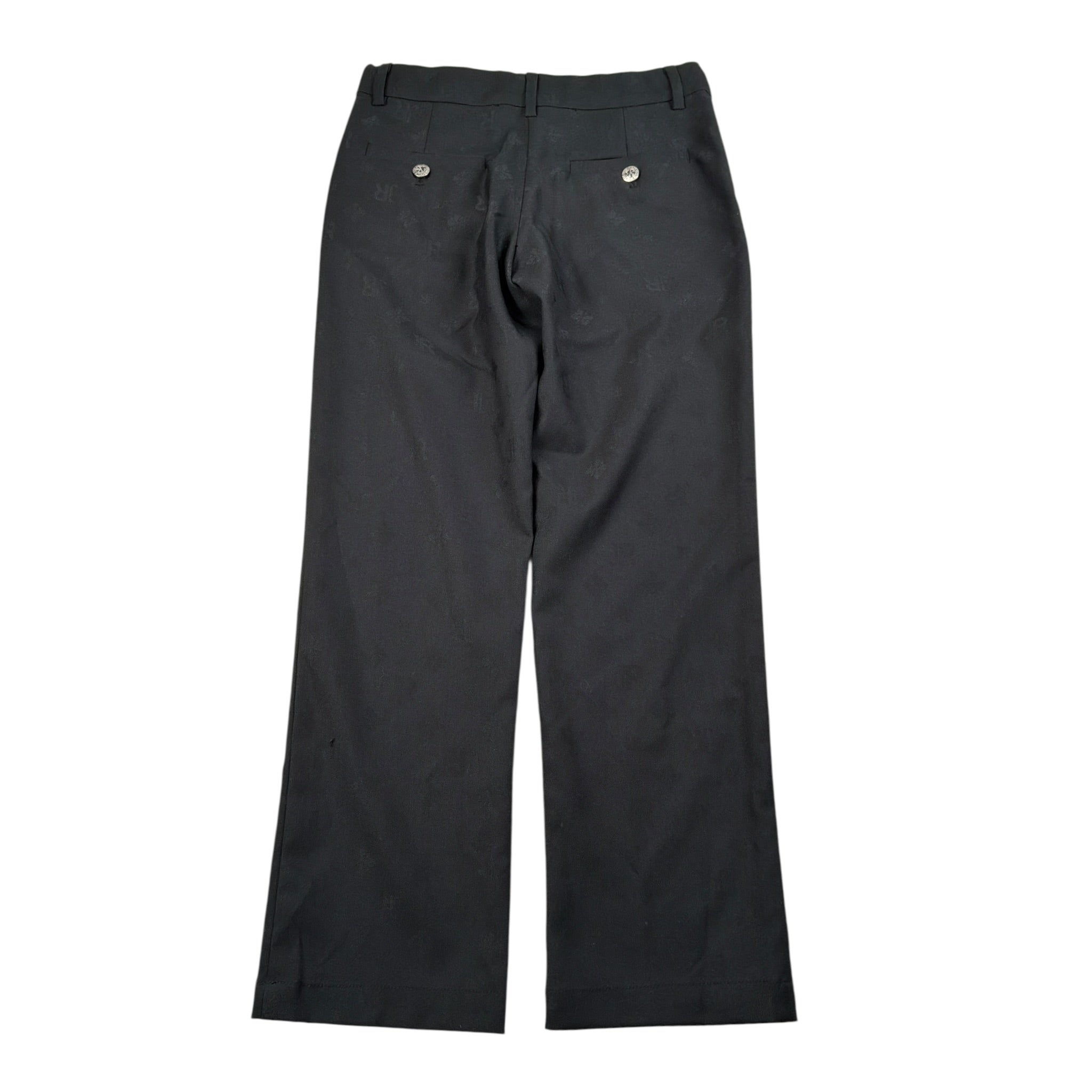 John Richmond Pantalone tinta unita con Girovita Regolabile Nero per Bambino RBA26101PA NERO JOHN RICHMOND 