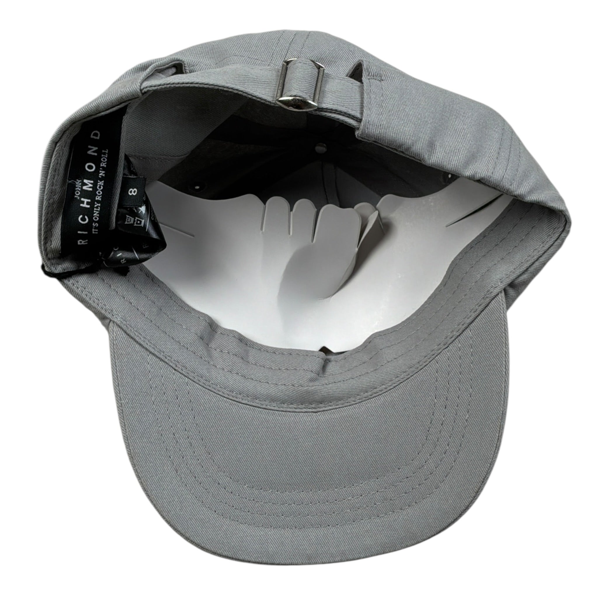 John Richmond Cappello Modello Berretto tinta unita con Stampa Grigio per Bambino RBA26166BTO GRIGIO JOHN RICHMOND 