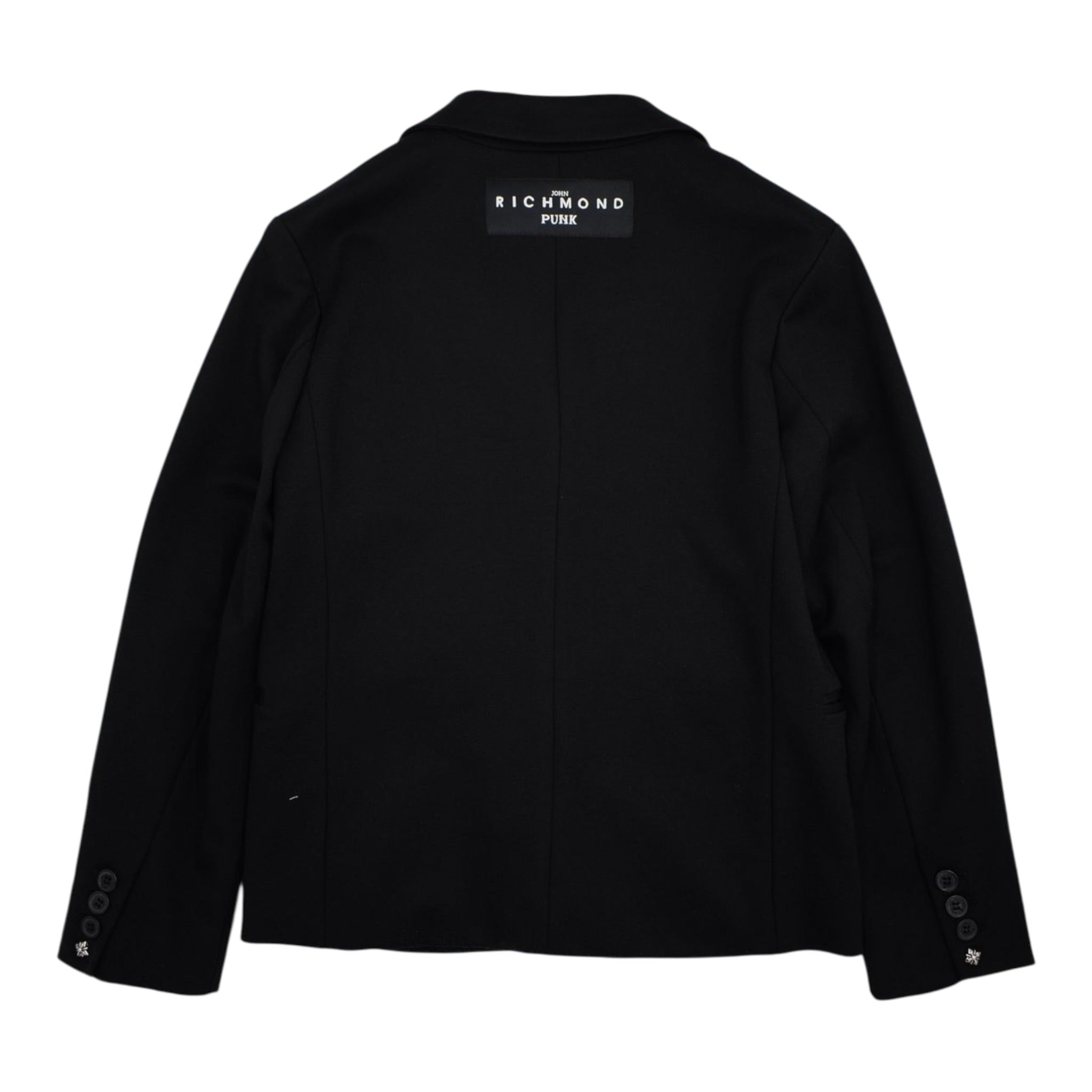 John Richmond Giacca tinta unita con Logo Nero per Bambino RBP23085GC NERO JOHN RICHMOND 