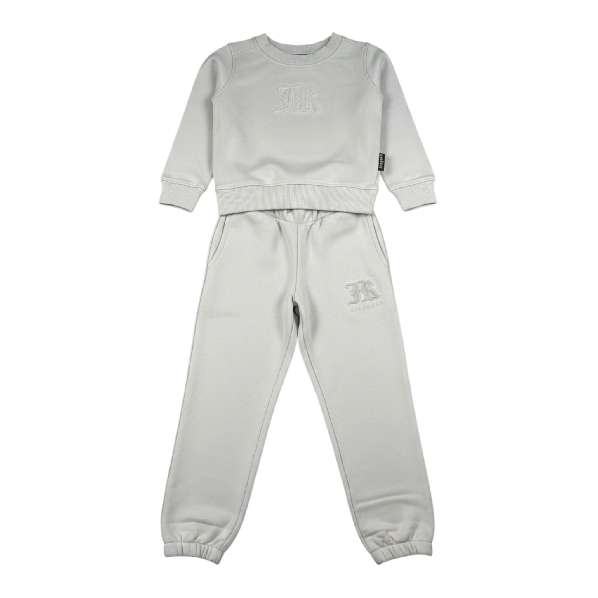 John Richmond Completo 2Pz Felpa-Pantalone Grigio per Bambino RGA25002CFX GRIGIO JOHN RICHMOND 