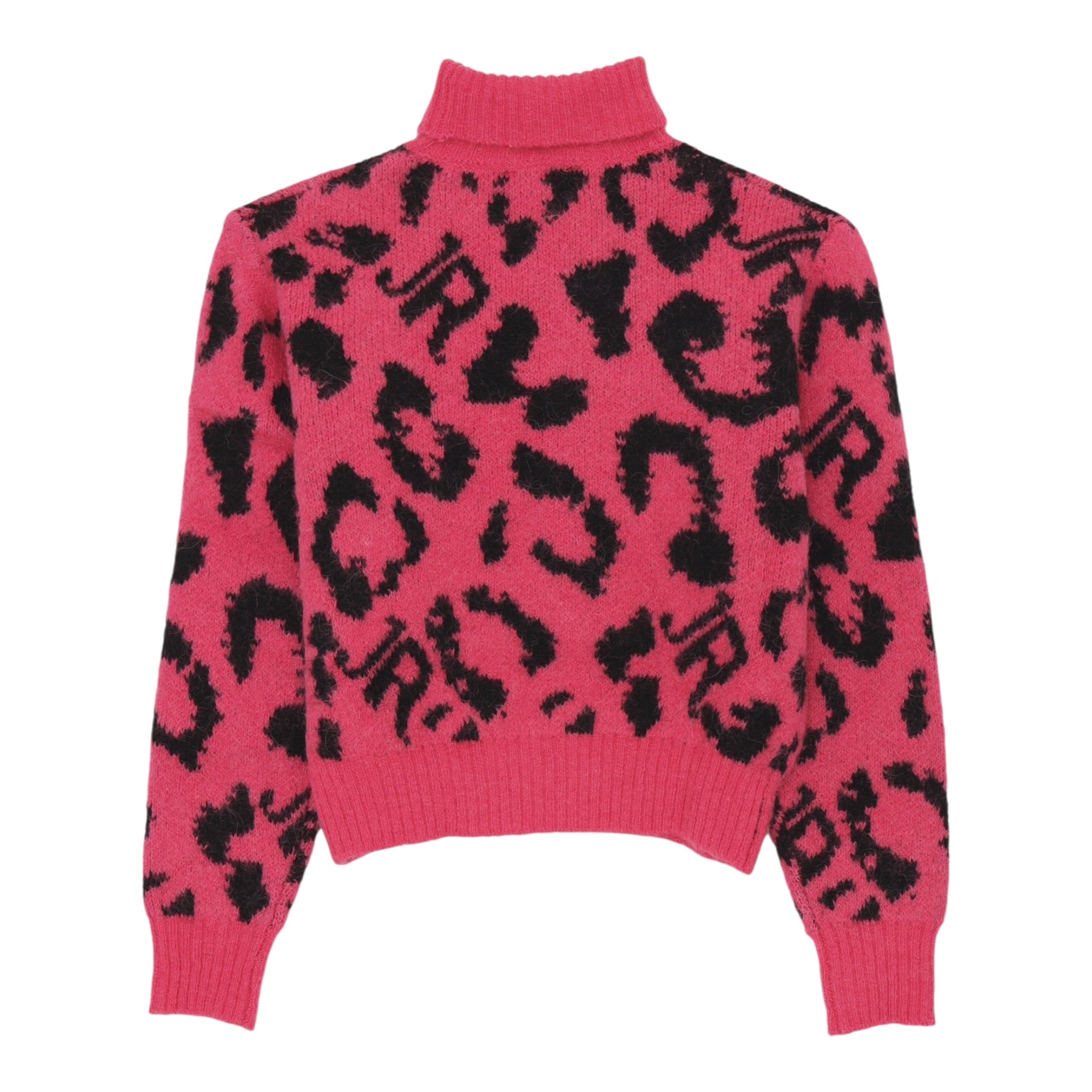 John Richmond Maglia tinta unita con Fantasia Maculata Fuxia per Neonata RGA25049MA FUXIA JOHN RICHMOND 