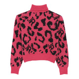 John Richmond Maglia tinta unita con Fantasia Maculata Fuxia per Neonata RGA25049MA FUXIA JOHN RICHMOND 