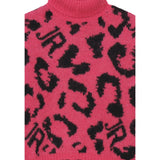 John Richmond Maglia tinta unita con Fantasia Maculata Fuxia per Neonata RGA25049MA FUXIA JOHN RICHMOND 