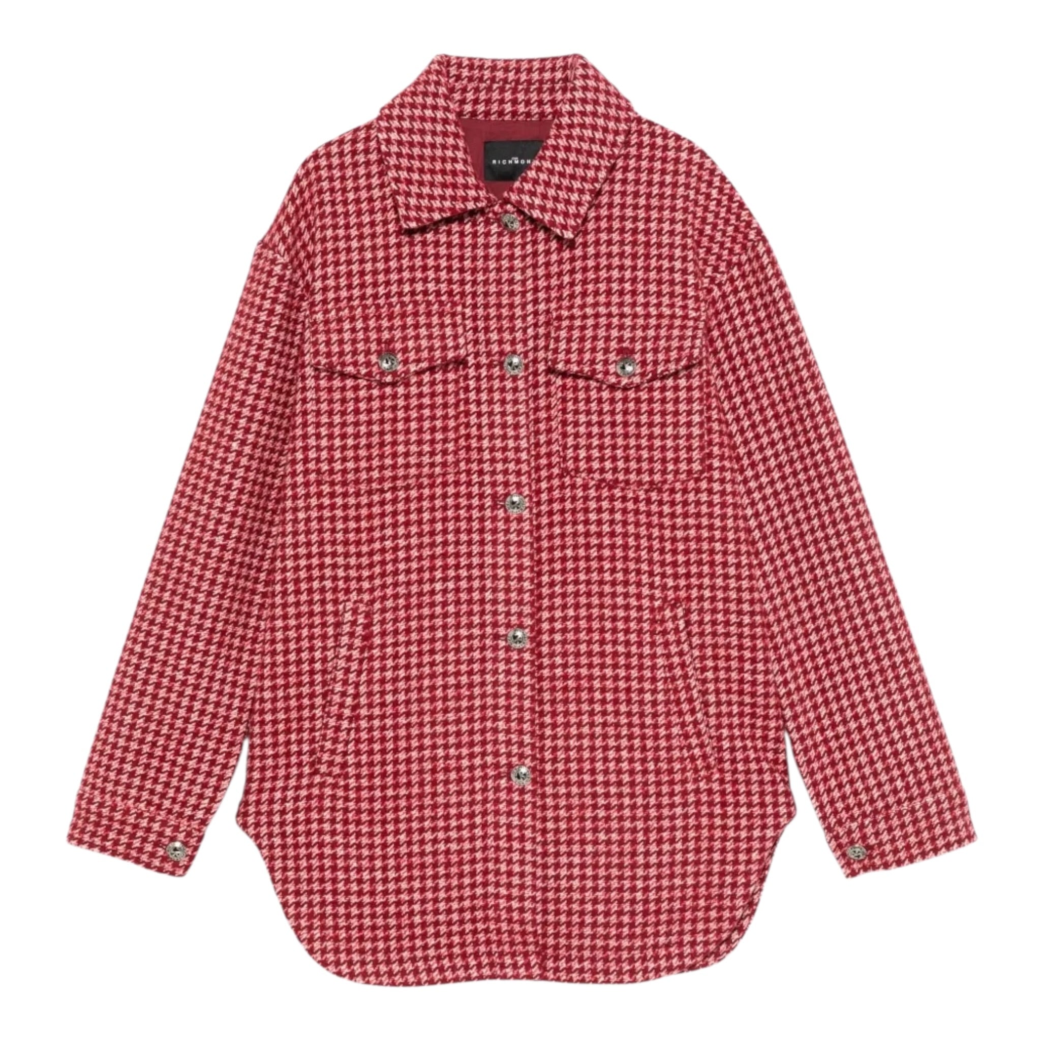 John Richmond Camicia Manica Lunga tinta unita Rosso per Bambina RGA25091CAXX ROSSO JOHN RICHMOND 