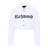 John Richmond Camicia Manica Lunga Itnta Unita Modello Crop Bianco per Neonata RGA25116CA BIANCO JOHN RICHMOND 