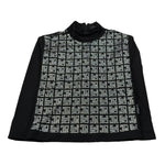 John Richmond Shirt Girocollo tinta unita con Brillantini Nero per Neonata RGA25181TSN NERO JOHN RICHMOND 