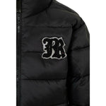 John Richmond Giubbino tinta unita con Stampe Logo Nero per Bambino RGA25233BIJ NERO JOHN RICHMOND 