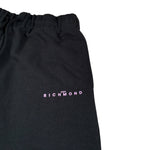 John Richmond Pantalone Tuta tinta unita con Logo Nero per Bambina RGA26006PA NERO JOHN RICHMOND 