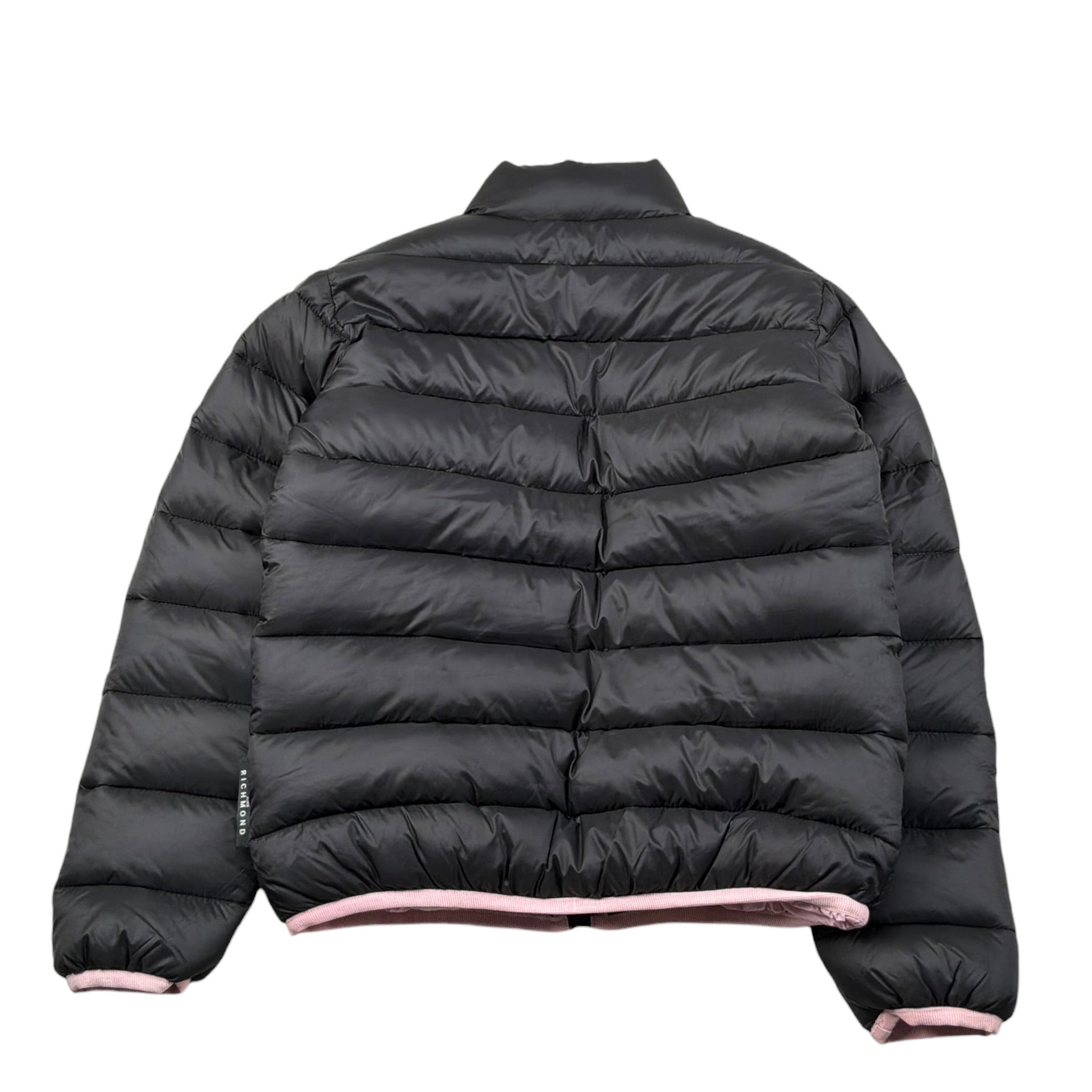 John Richmond Giubbino tinta unita con Zip Nero per Bambina RGA26011PI NERO JOHN RICHMOND 