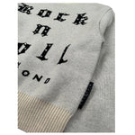 John Richmond Maglia Collo Alto Tint Unita con Stampa Beige per Bambina RGA26068LU BEIGE JOHN RICHMOND 