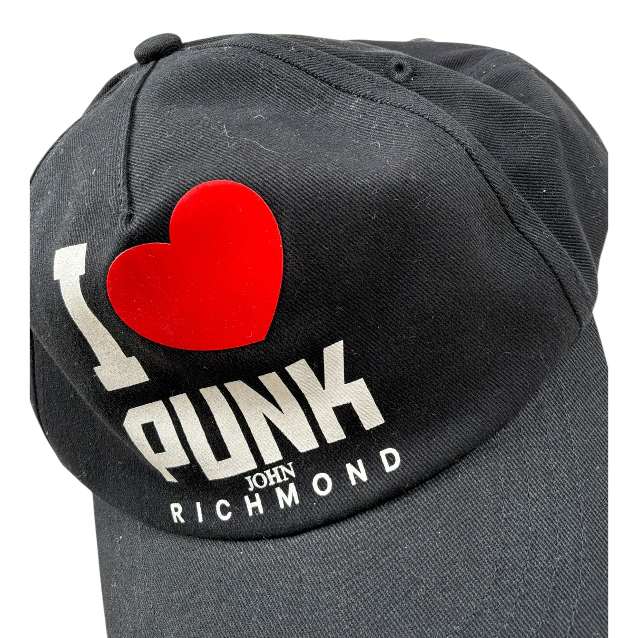 John Richmond Cappello Modello Berretto tinta unita con Stampa Nero per Bambina RGA26121BT NERO JOHN RICHMOND 