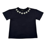 John Richmond T-Shirt tinta unita con Applicazioni Blu per Bambina RGA26141TS BLU JOHN RICHMOND 