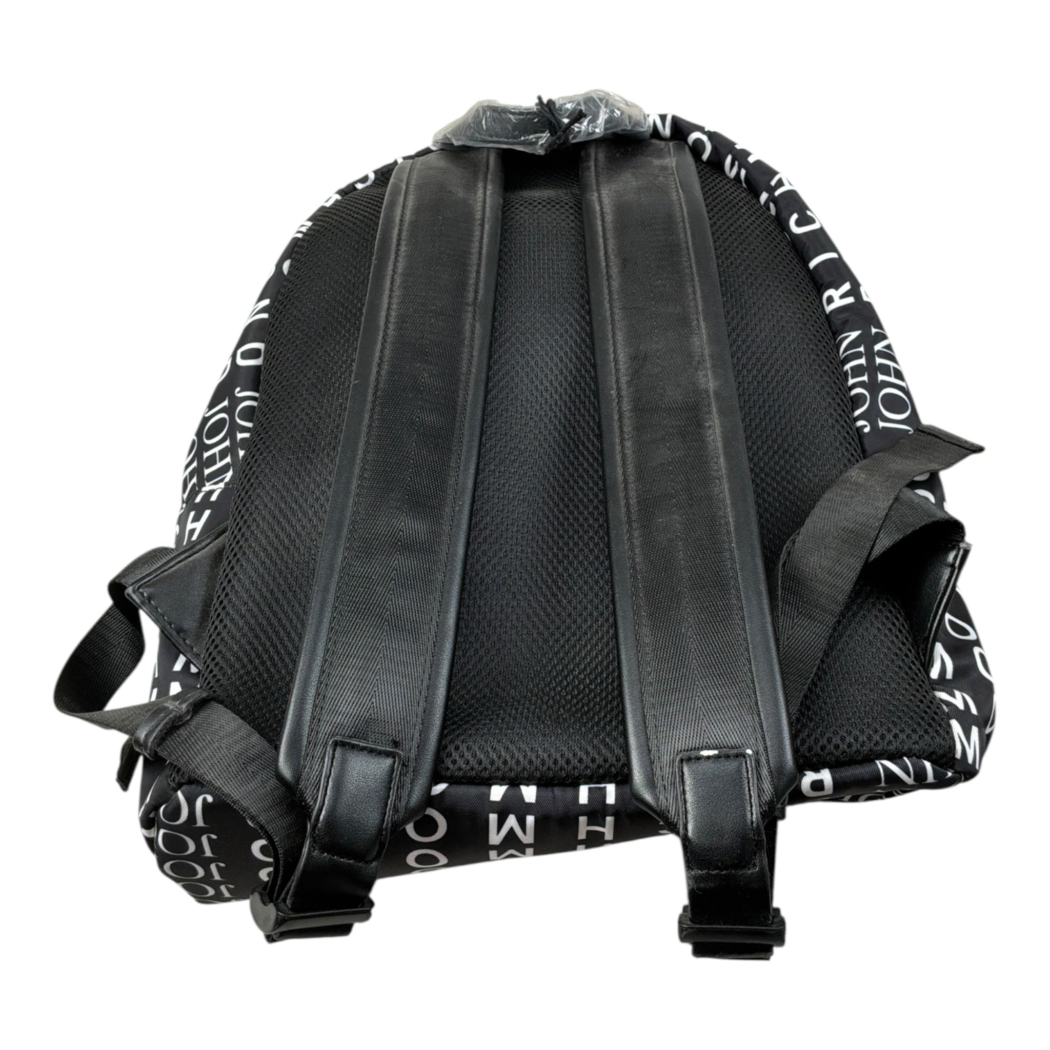 John Richmond Zaino tinta unita con Stampe Nero per Bambino RGP22075ZA NERO JOHN RICHMOND 