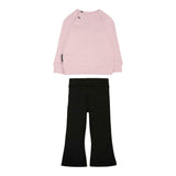 John Richmond Completo 2 Pezzi Felpa-Leggins Rosa/Nero per Neonata RIA25017CFX ROSA/NERO JOHN RICHMOND 