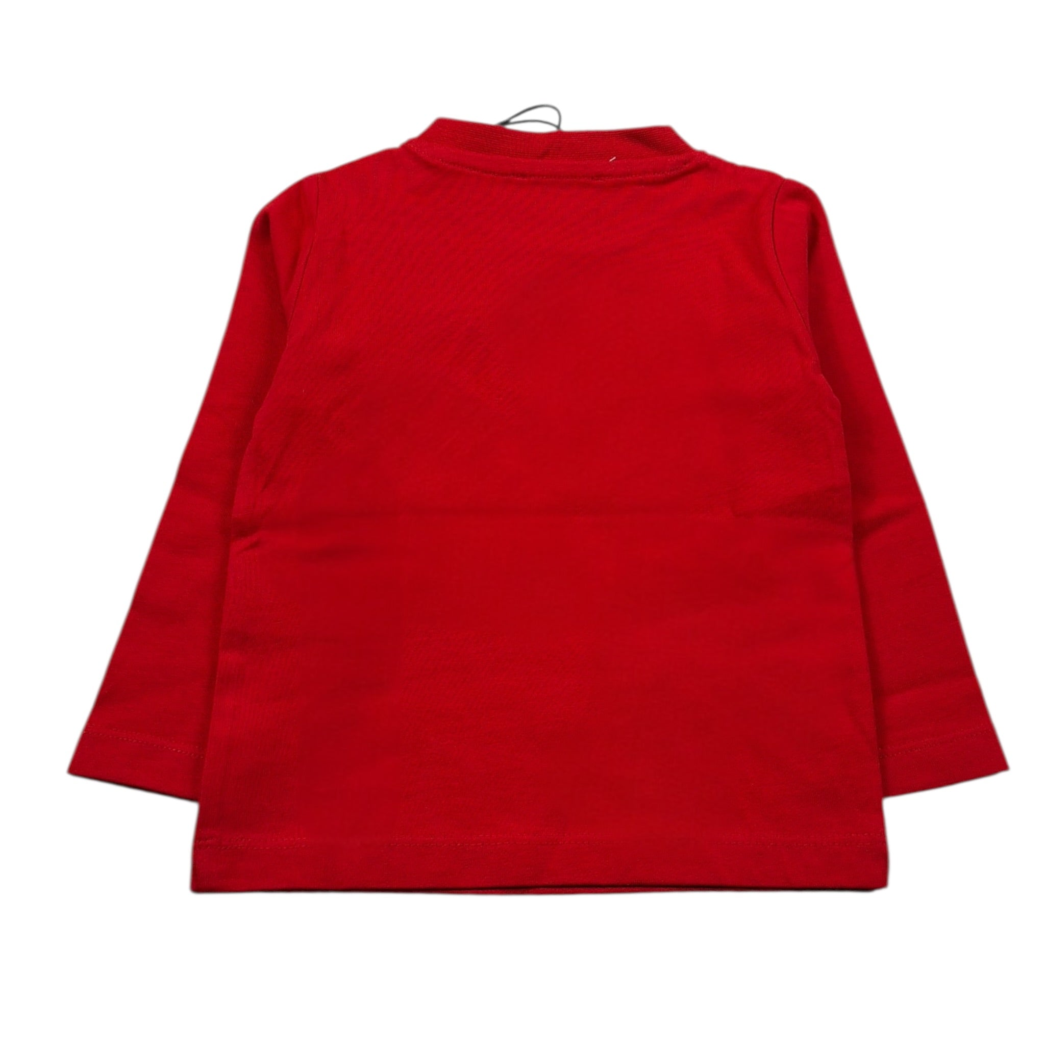 John Richmond Shirt Girocollo tinta unita con Stampa Rosso per Neonato RIA25035TS ROSSO JOHN RICHMOND 