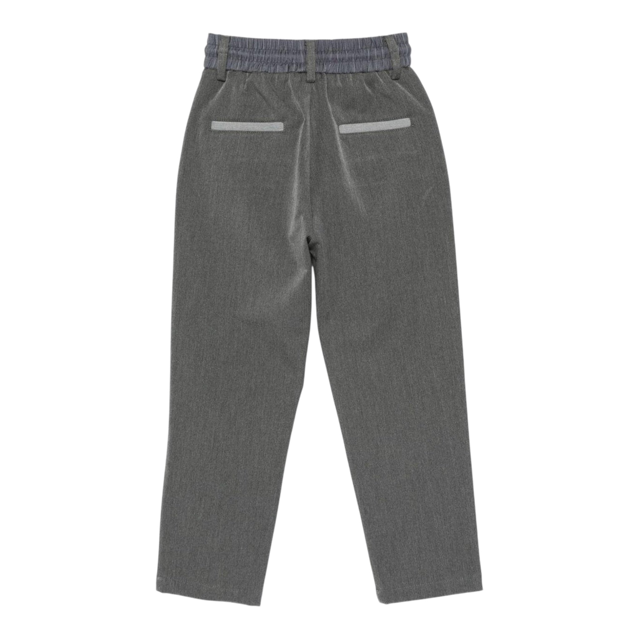 John Richmond Pantalone tinta unita con Elastico In Vita Grigio per Neonato RIA25062PAX GRIGIO JOHN RICHMOND 