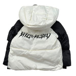 John Richmond Giubbino tinta unita con Zip E Cappuccio Bianco per Neonato RIA26045PI BIANCO JOHN RICHMOND 