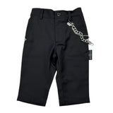 John Richmond Pantalone tinta unita con Elastico In Vita Nero per Neonato RIA26065PA NERO JOHN RICHMOND 