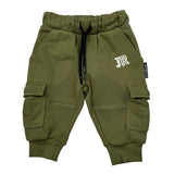 John Richmond Pantalone Modello Tuta tinta unita Verde per Neonato RIA26067PA VERDE JOHN RICHMOND 