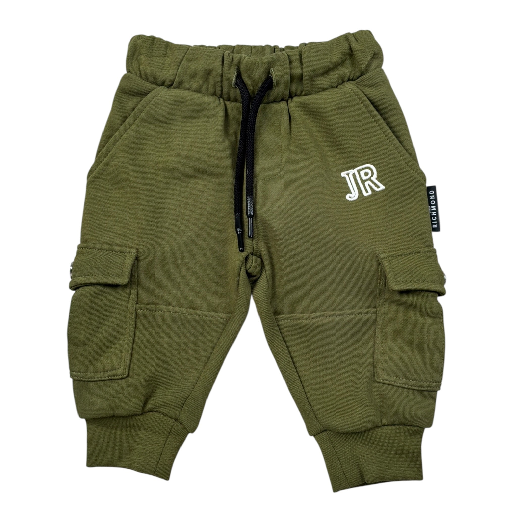 John Richmond Pantalone Modello Tuta tinta unita Verde per Neonato RIA26067PA VERDE JOHN RICHMOND 