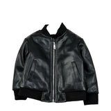 John Richmond Giubbino Ecopelle tinta unita con Zip Nero per Neonato RIA26069GB NERO JOHN RICHMOND 