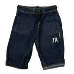 John Richmond Jeans tinta unita con Elastico In Vita Blu per Neonato RIA26070JE BLU JOHN RICHMOND 