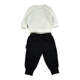 John Richmond Completo 2Pz Felpa-Pantalone Bianco/Nero per Neonata RIA26080CF BIANCO/NERO JOHN RICHMOND 