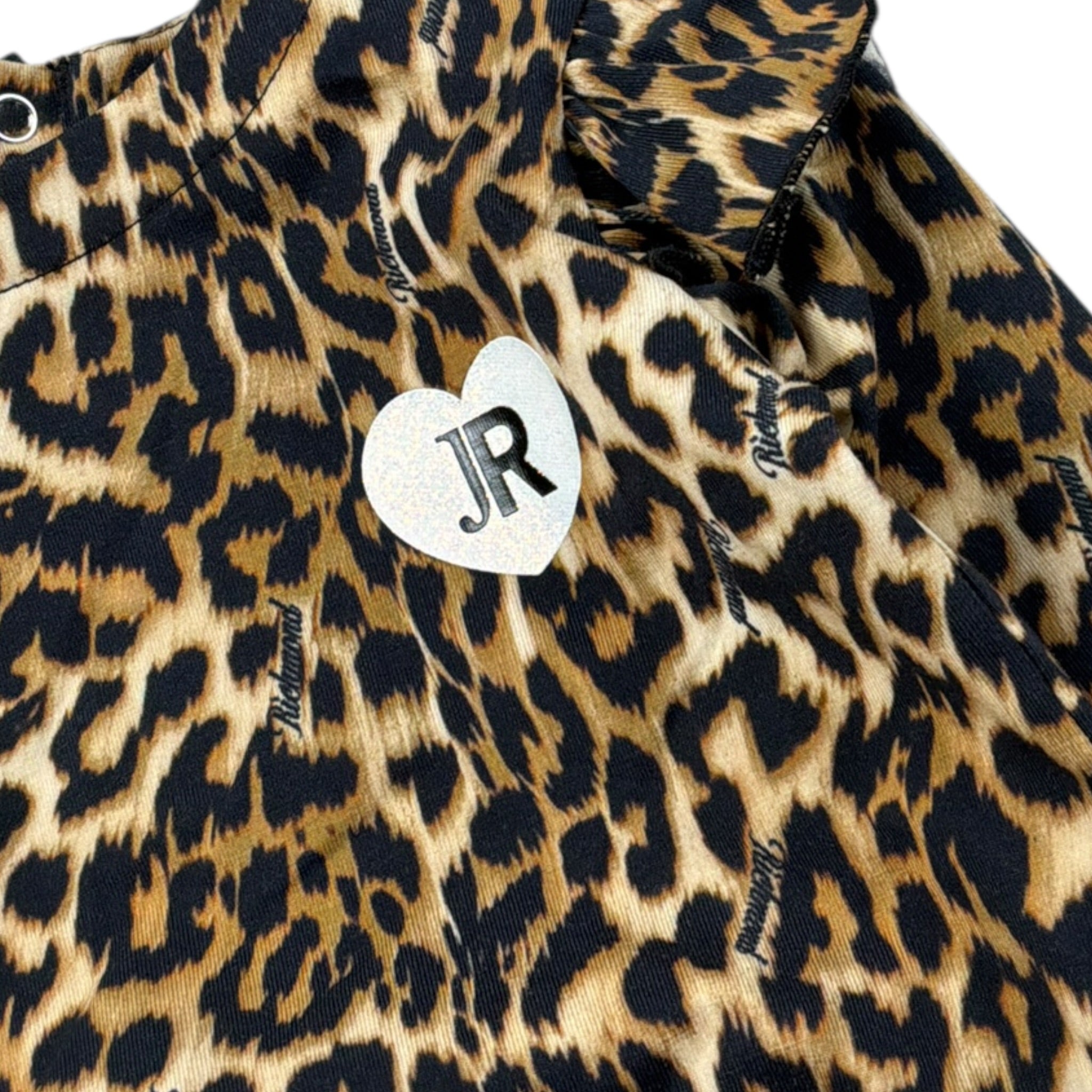 John Richmond Body tinta unita con Fantasia Maculata Beige per Neonata RIA26091BD BEIGE JOHN RICHMOND 