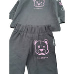 John Richmond Completo 2Pz Felpa-Leggins Nero per Neonata RIA26102CF NERO JOHN RICHMOND 