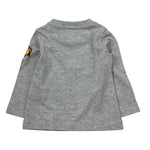 John Richmond Shirt Girocollo tinta unita con Stampa Grigio per Neonato RIA26112TS GRIGIO JOHN RICHMOND 