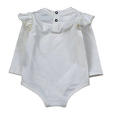 John Richmond Body tinta unita con Stampa Bianco per Neonata RIA26139BD BIANCO JOHN RICHMOND 