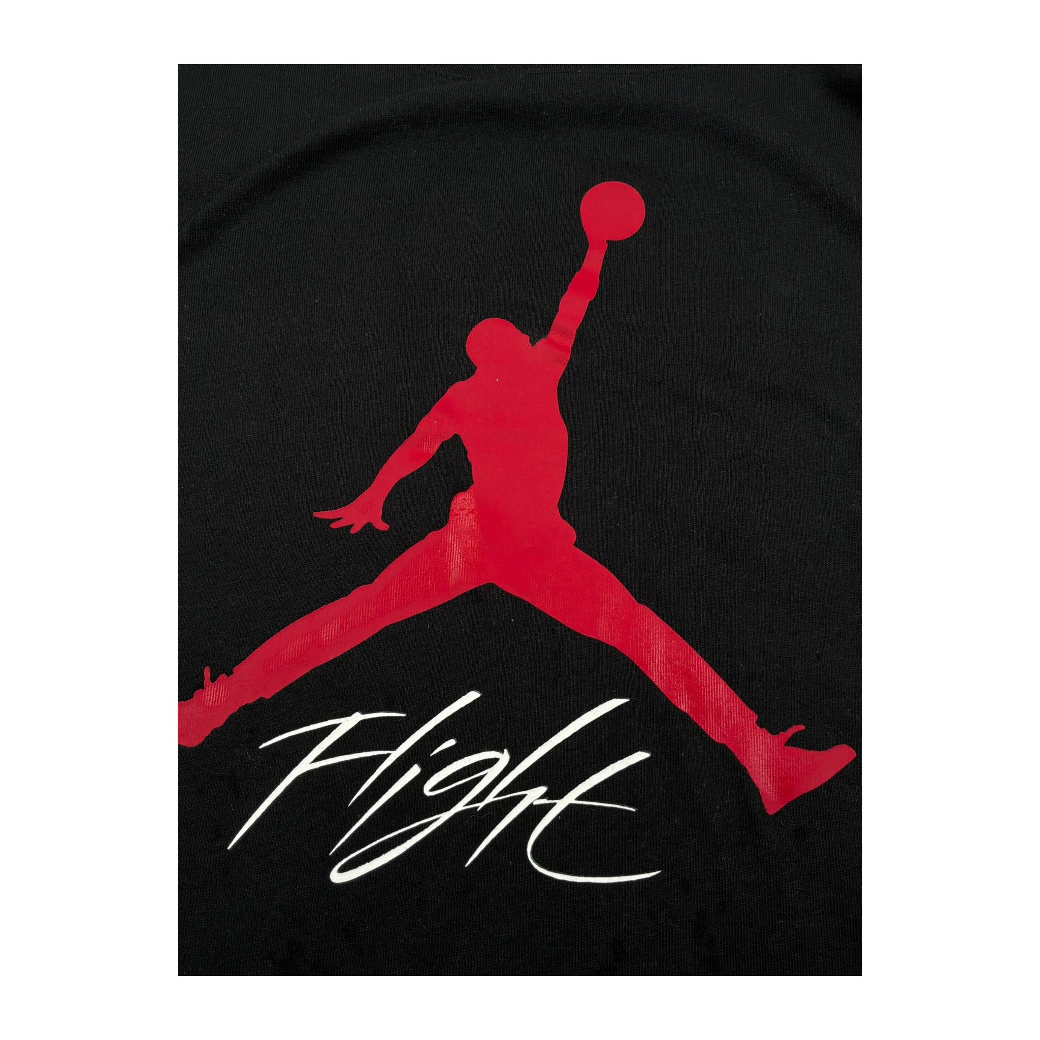 Jordan Shirt Girocollo tinta unita con Stampa Nero per Bambino 95C892 NERO JORDAN 