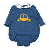 Juliana Pagliaccetto Manica Lunga Tint Unita Blu per Neonato 25624 BLU JULIANA 