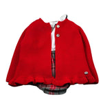 Juliana Completo 3 Pezzi Cardigan-Culotte-Camicia Rosso per Neonata 25685 ROSSO JULIANA 