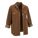 Just Cavalli Camicia tinta unita con Stampa Cammello per Bambino JBA26028CA CAMMELLO JUST CAVALLI 