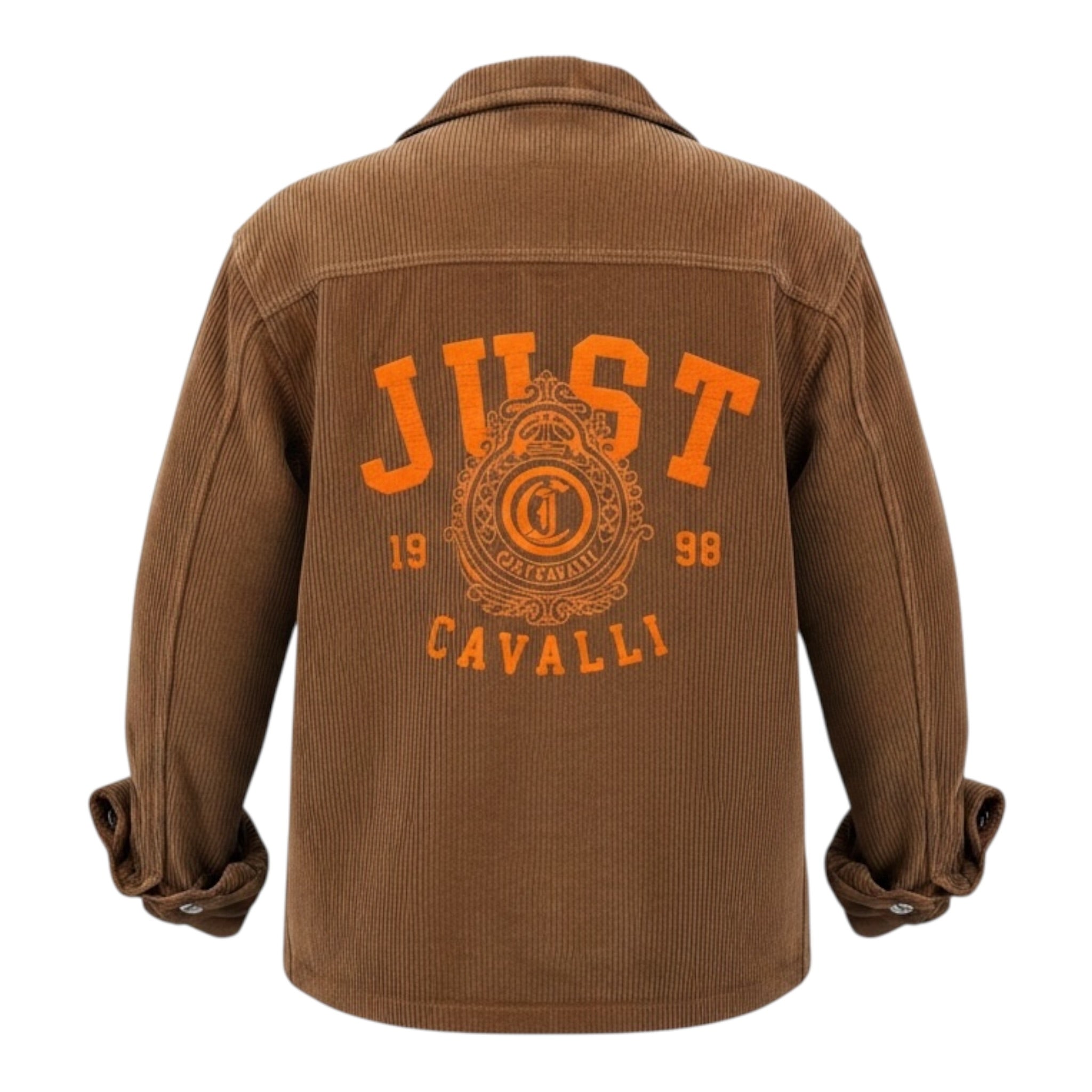 Just Cavalli Camicia tinta unita con Stampa Cammello per Bambino JBA26028CA CAMMELLO JUST CAVALLI 