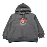 Just Cavalli Felpa Chiusa con Cappuccio tinta unita Grigio per Bambino JBA26131FE GRIGIO JUST CAVALLI 