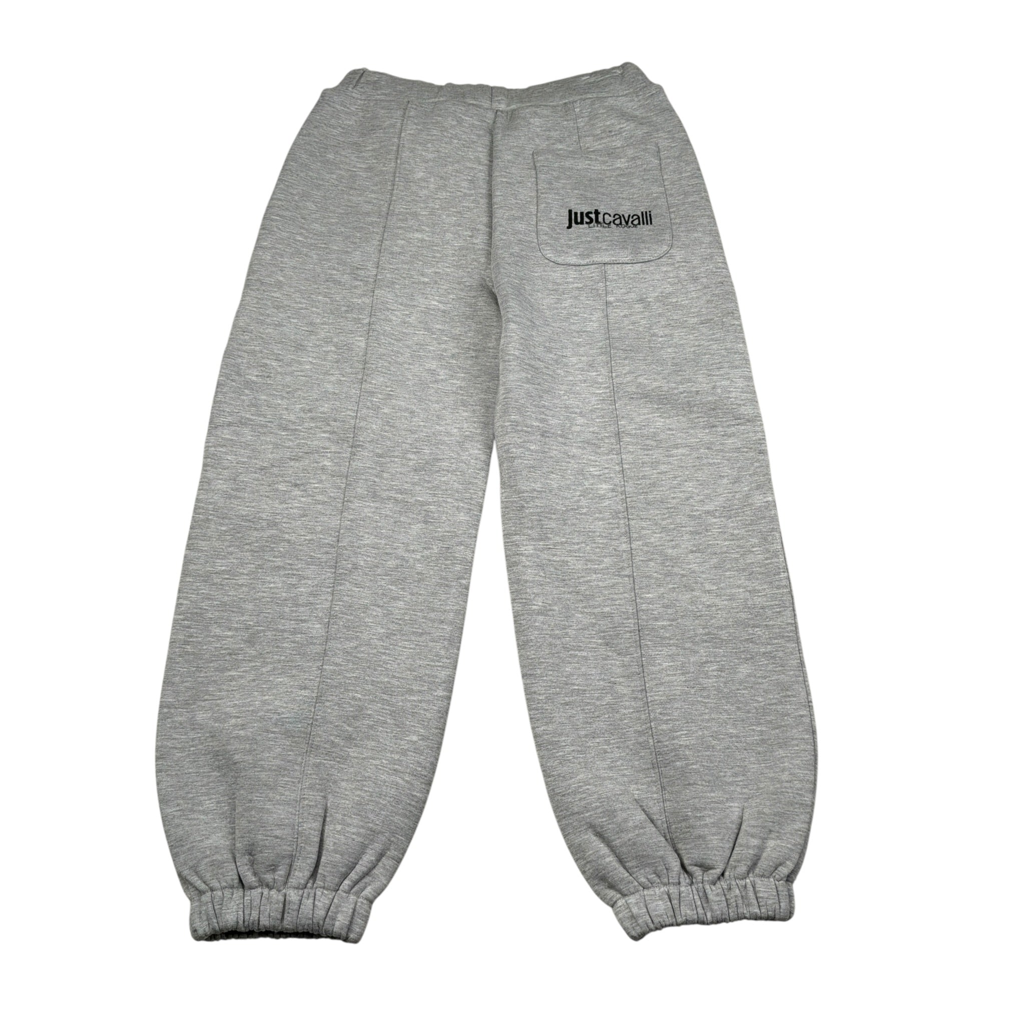 Just Cavalli Pantalone tinta unita con Elastico In Vita Grigio per Bambino JBA26162PA GRIGIO JUST CAVALLI 