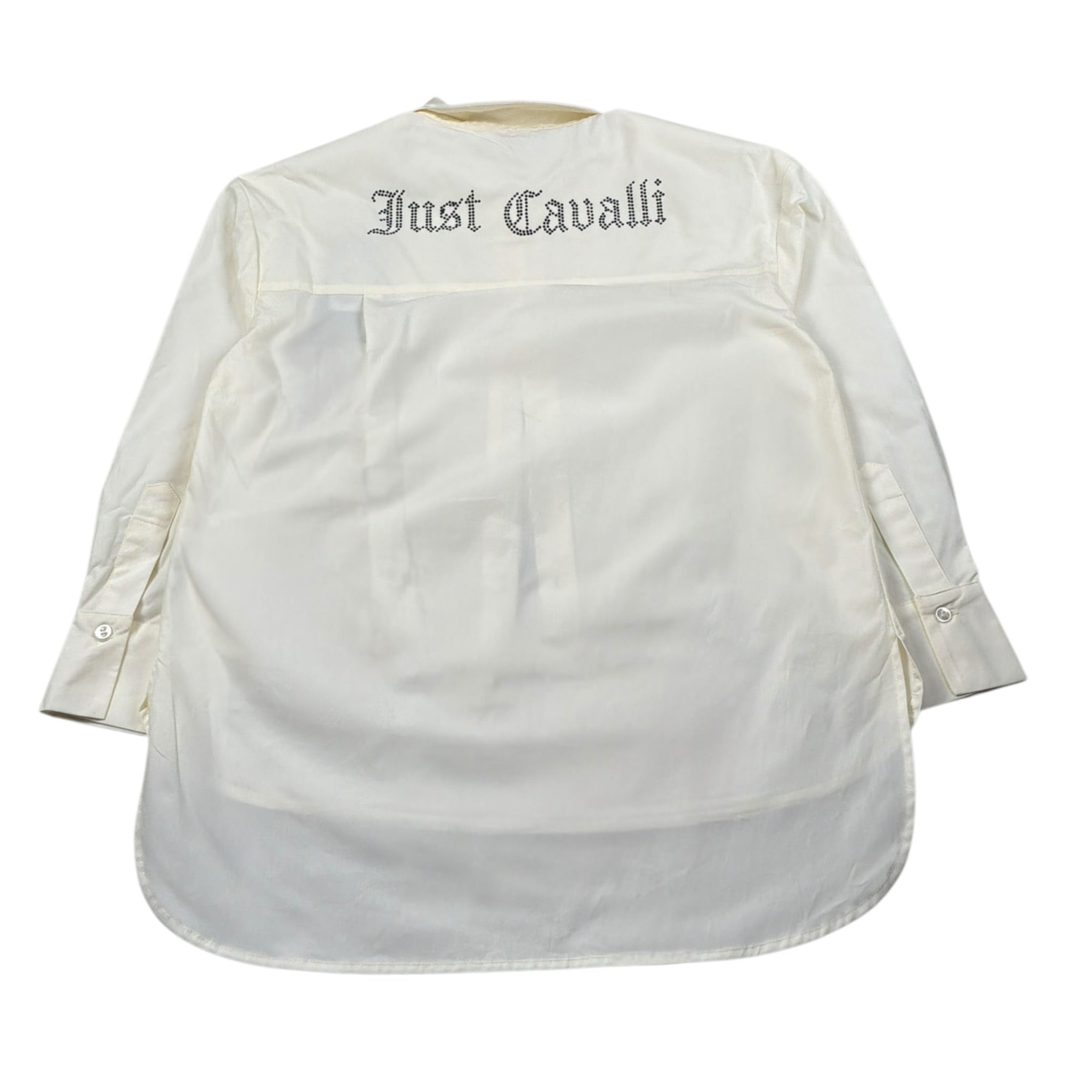 Just Cavalli Mini Abito tinta unita Manical Unga Panna per Bambina JGA26016VE PANNA JUST CAVALLI 