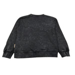 Just Cavalli Felpa Chiusa Girocollo Tint Unita con Logo Nero per Bambino JGA26064FE NERO JUST CAVALLI 