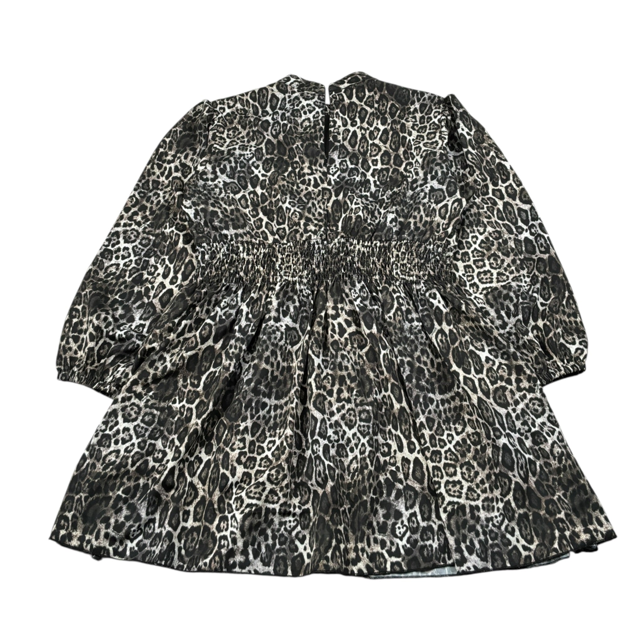 Just Cavalli Abito Manica Lunga Stampa Maculata Nero per Bambina JGA26073VE NERO JUST CAVALLI 