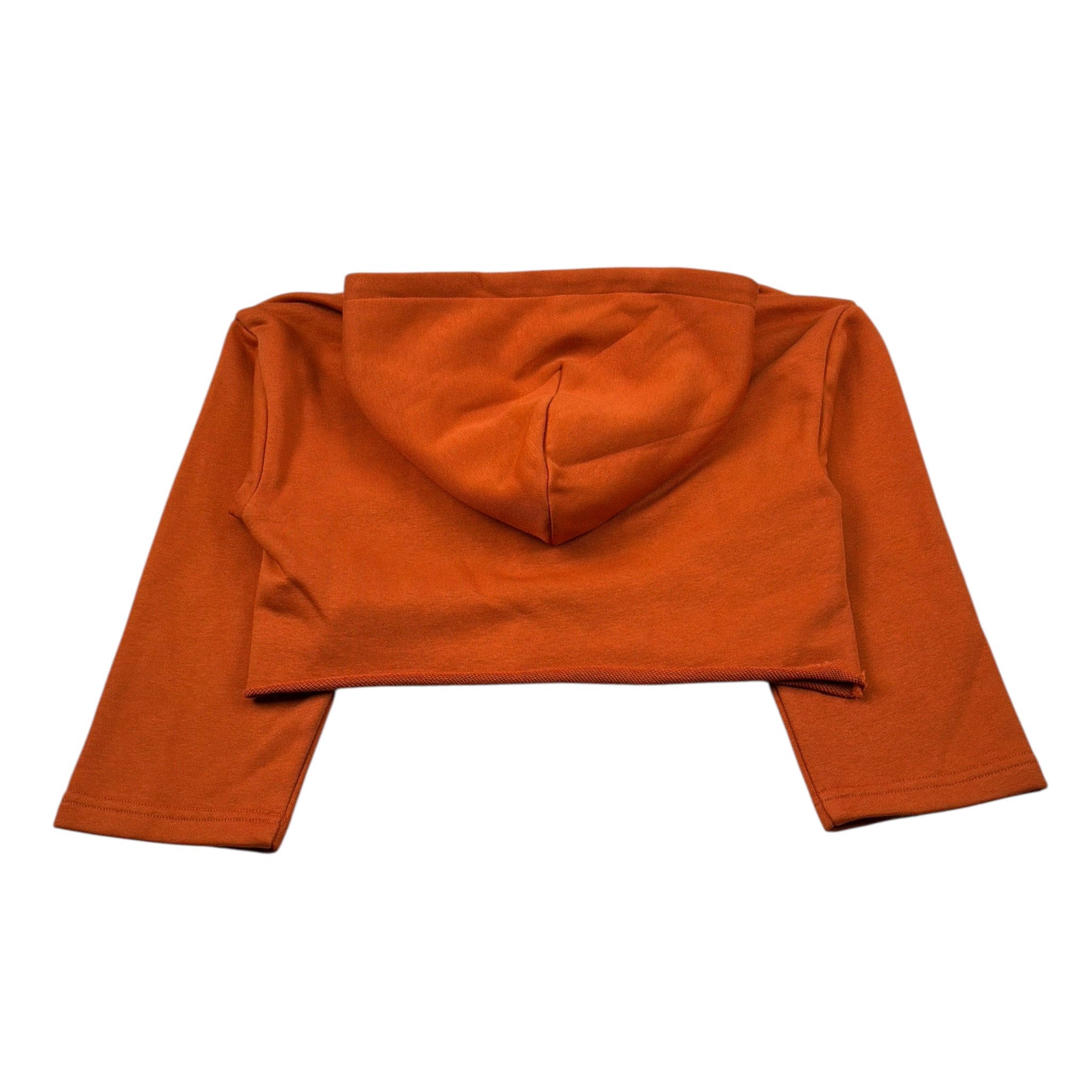 Just Cavalli Felpa Chiusa con Cappuccio Tjnta Unita Arancione per Bambina JGA26098FE ARANCIONE JUST CAVALLI 