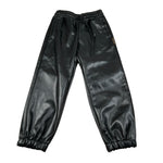 Just Cavalli Pantalone tinta unita In Ecopelle Nero per Bambina JGA26118PAP NERO JUST CAVALLI 