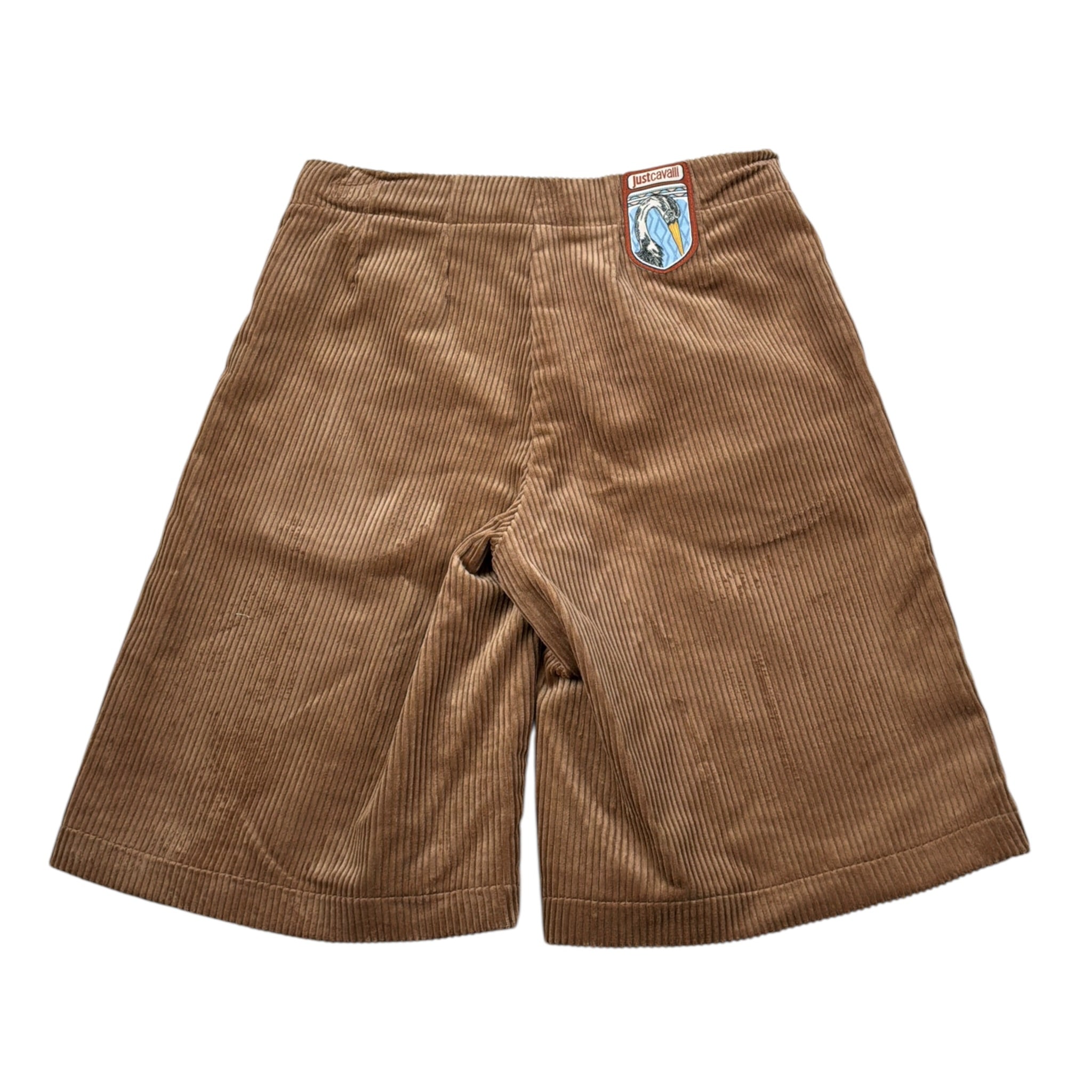 Just Cavalli Bermuda tinta unita con Girovita Regolabile Marrone per Bambino JGA26123BE MARRONE JUST CAVALLI 