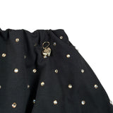Just Cavalli Gonna tinta unita con Brillantini Nero per Bambina JGA26128GO NERO JUST CAVALLI 