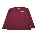 Just Cavalli Shirt Girocollo tinta unita con Stampa Bordeaux per Bambino JGA26170TS BORDEAUX JUST CAVALLI 